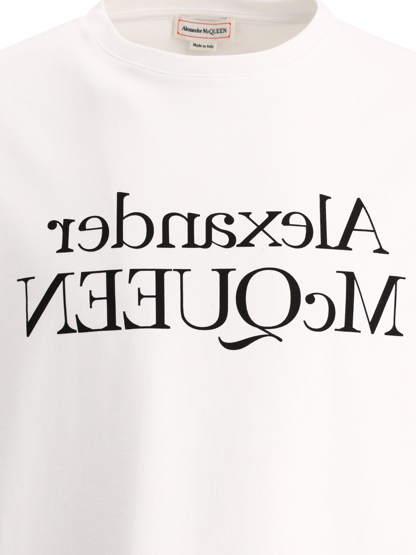 ALEXANDER MCQUEEN Reflected logo t-shirt
